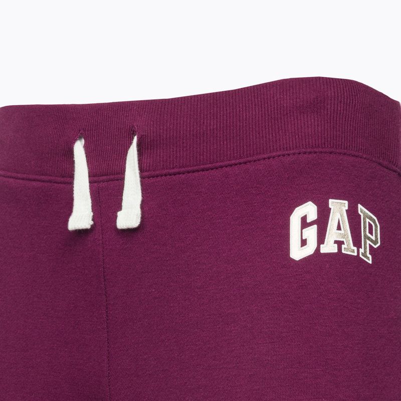 Spodnie dziecięce GAP V-FA SLD Logo Jogger beach plum 3