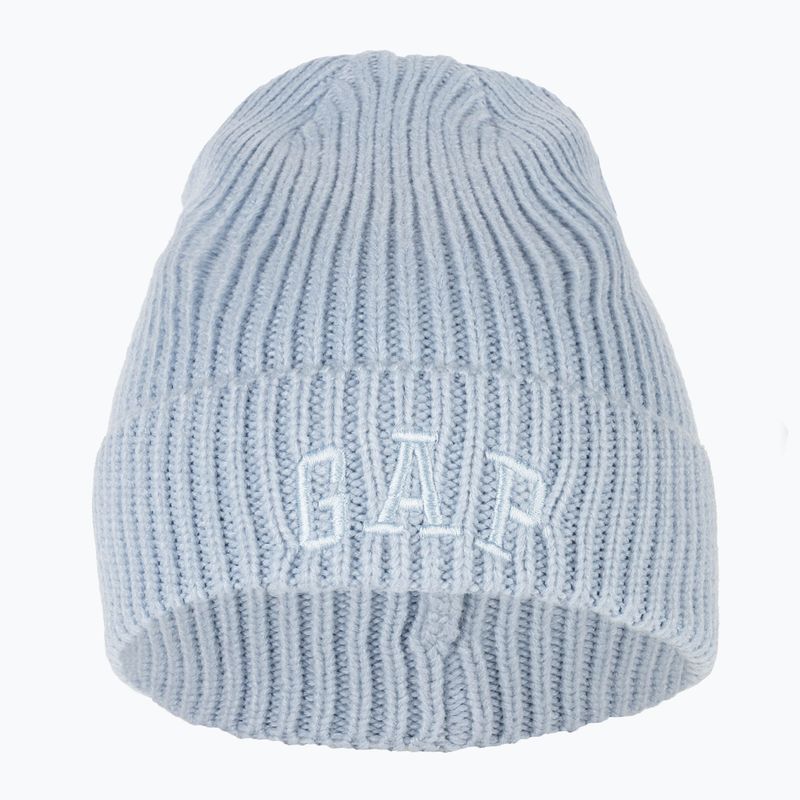 Czapka damska GAP V-Logo Beanie ice blue 740 2