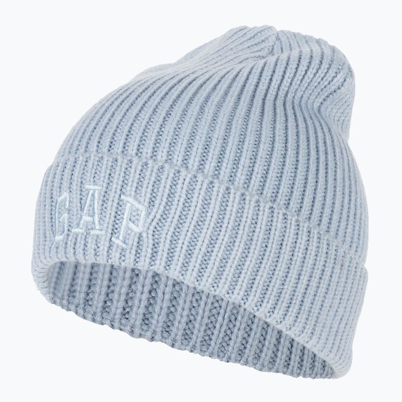 Czapka damska GAP V-Logo Beanie ice blue 740 3