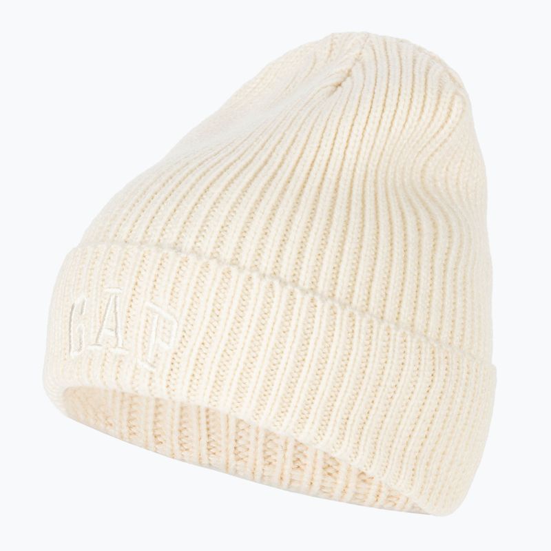 Czapka damska GAP V-Logo Beanie ivory frost 4
