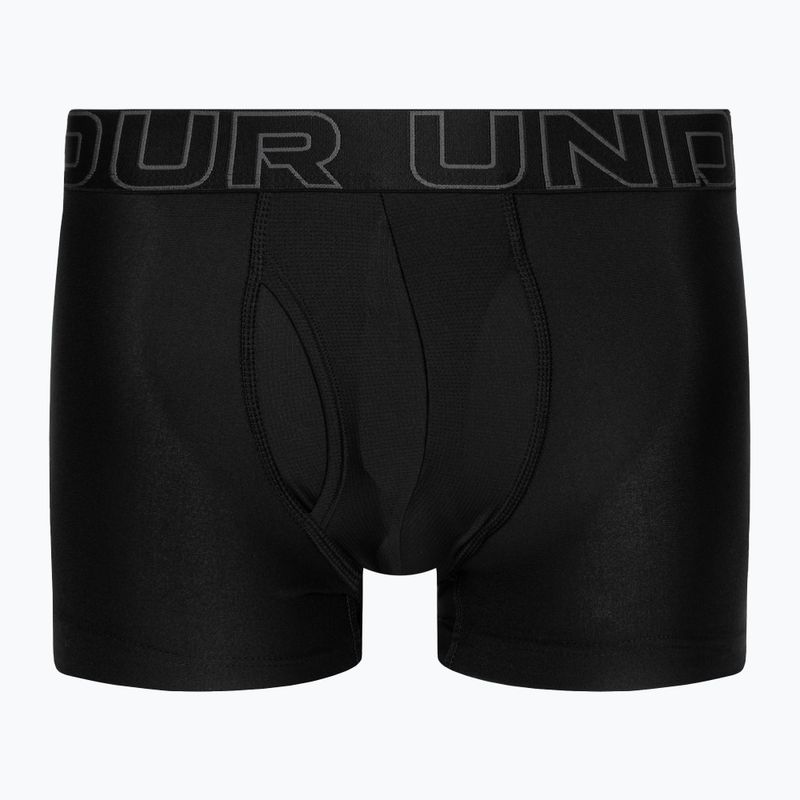Bokserki męskie Under Armour Perf Tech 3 pary black 2