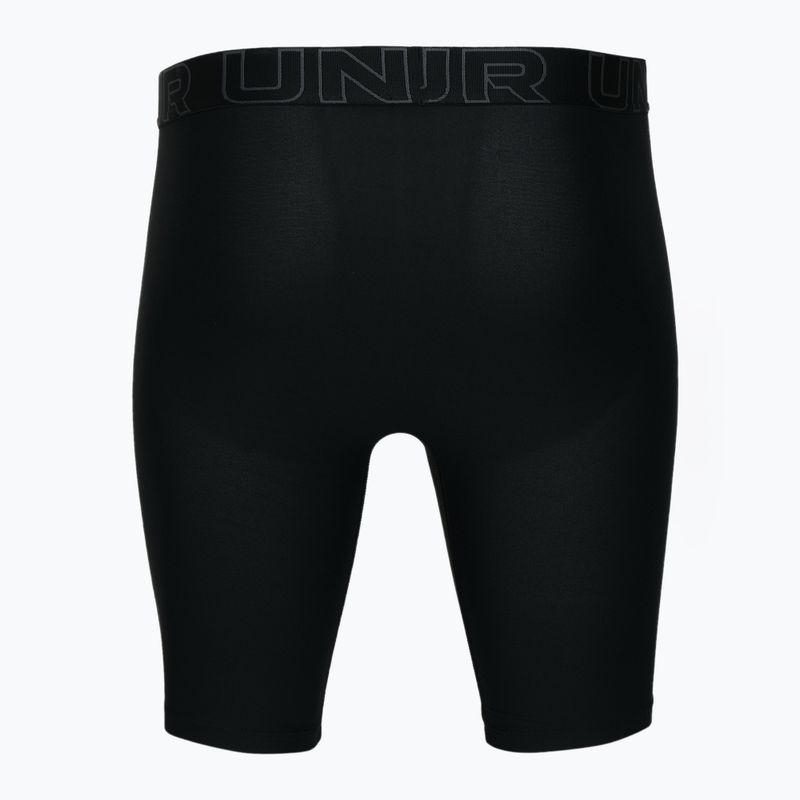 Bokserki męskie Under Armour Perf Tech 9in 3 pary black 2