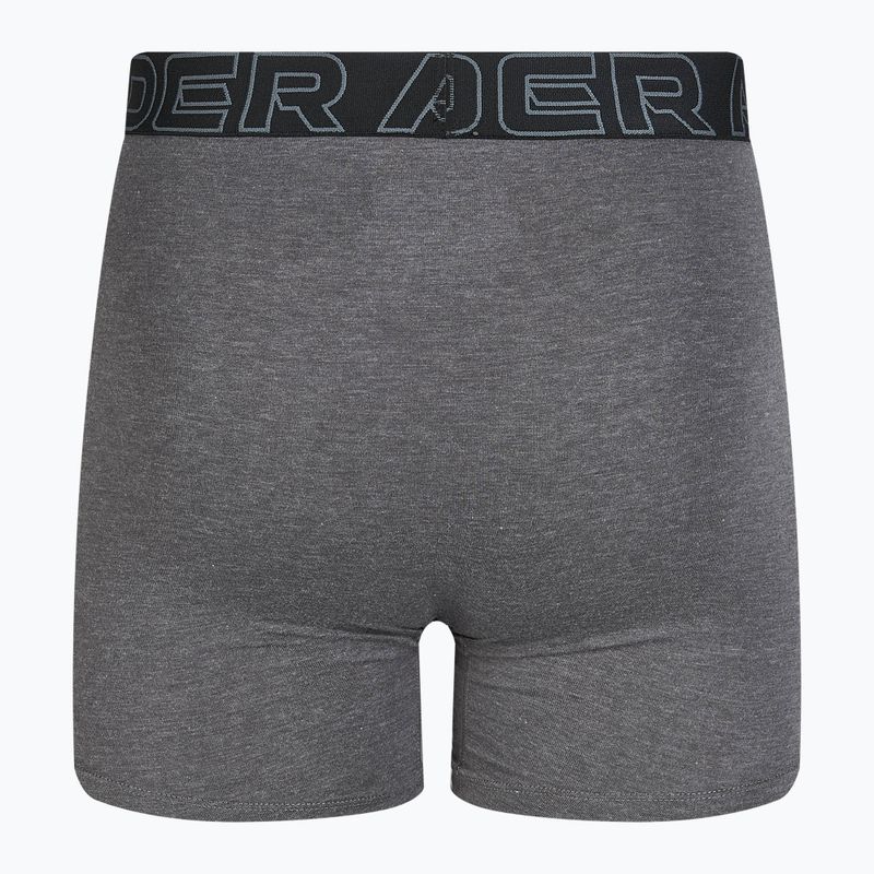 Bokserki męskie Under Armour Perf Cotton 6" 3 pary castlerock 3