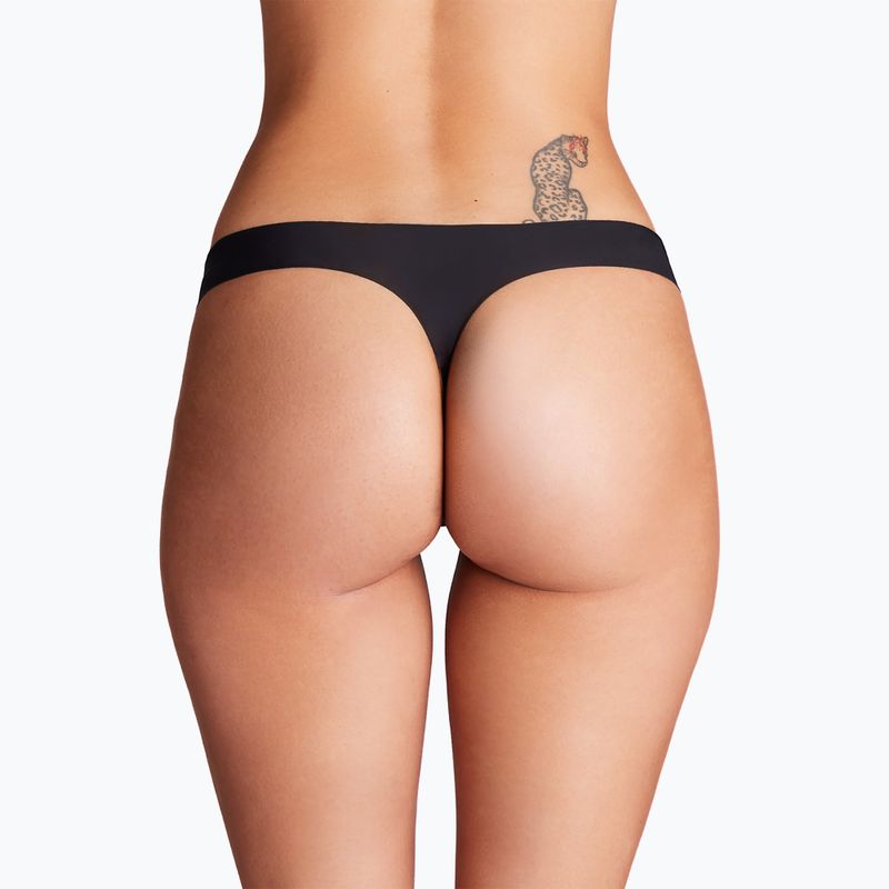 Stringi damskie Under Armour Pure Stretch Ns Thong 3 szt. black 6