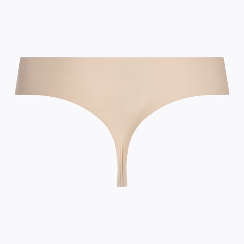 Stringi damskie Under Armour Pure Stretch Ns Thong 3 szt. beige/beige/beige 3