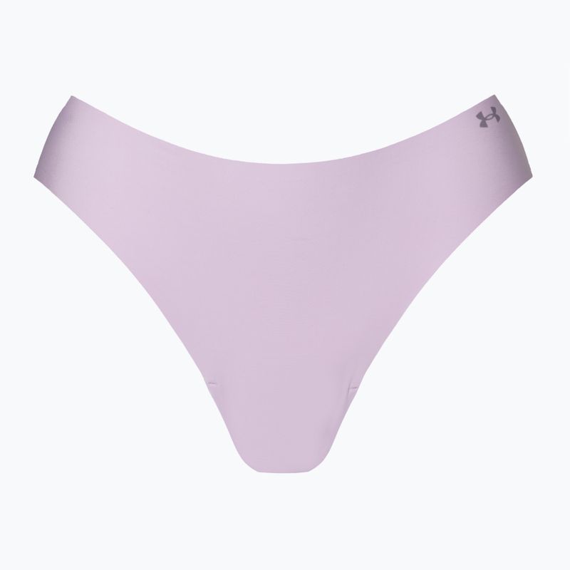 Stringi damskie Under Armour Pure Stretch Ns Thong 3 pary purple/ace 4
