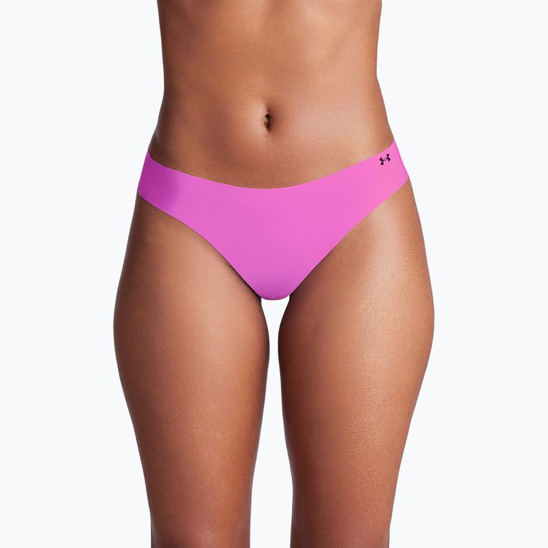 Stringi damskie Under Armour Pure Stretch Ns Thong 3 szt. multicolor 4