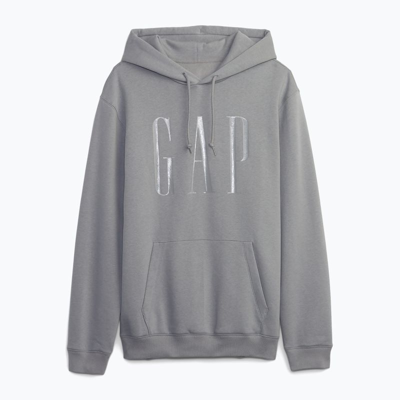 Bluza męska GAP Shine Logo Hoodie pilot grey 5