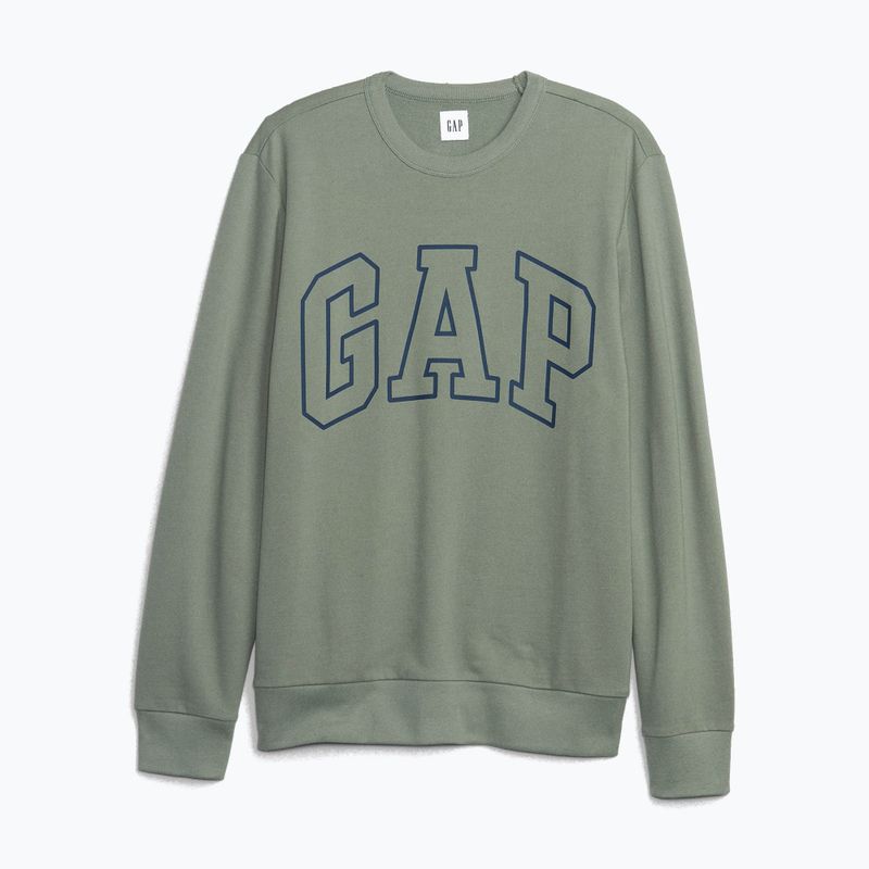 Bluza męska GAP Logo Crewneck sage 3