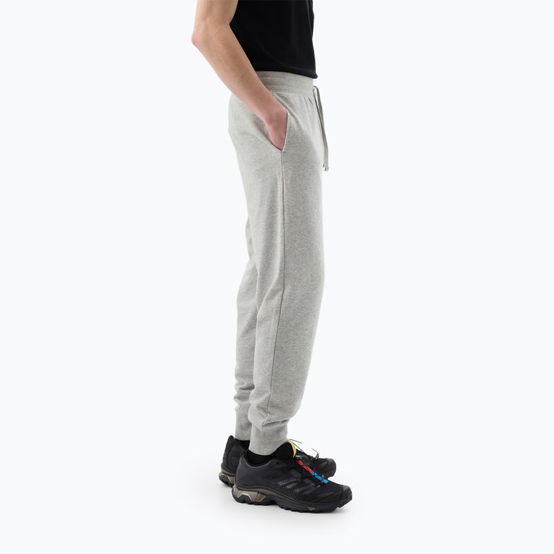 Spodnie męskie GAP Heritage French Terry Loggo Jogger light heather grey 4