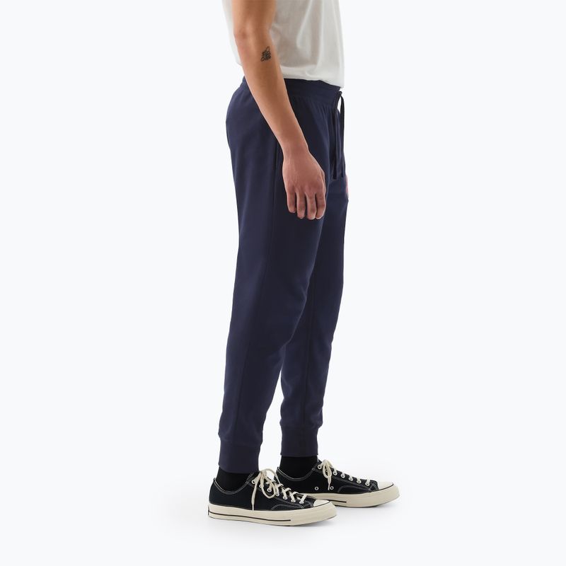 Spodnie męskie GAP Heritage French Terry Loggo Jogger blue navy 3