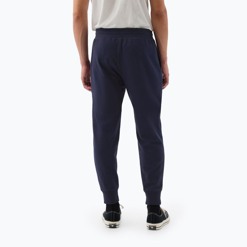 Spodnie męskie GAP Heritage French Terry Loggo Jogger blue navy 4