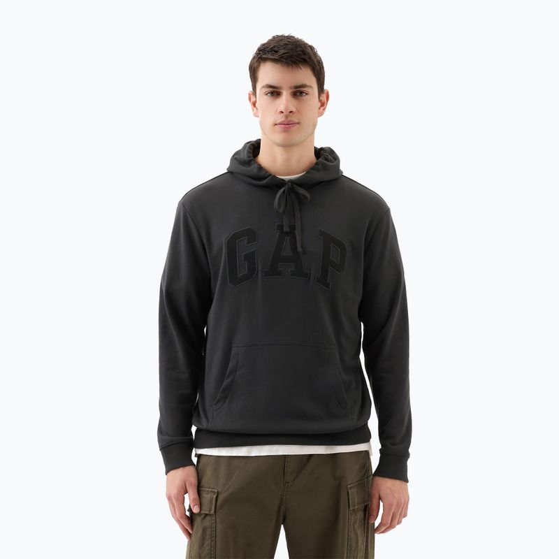 Bluza męska GAP Heritage French Terry Logo moonless night