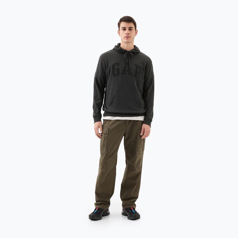 Bluza męska GAP Heritage French Terry Logo moonless night 2