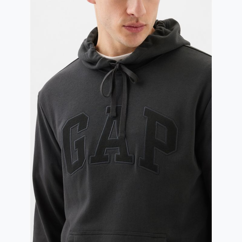 Bluza męska GAP Heritage French Terry Logo moonless night 4