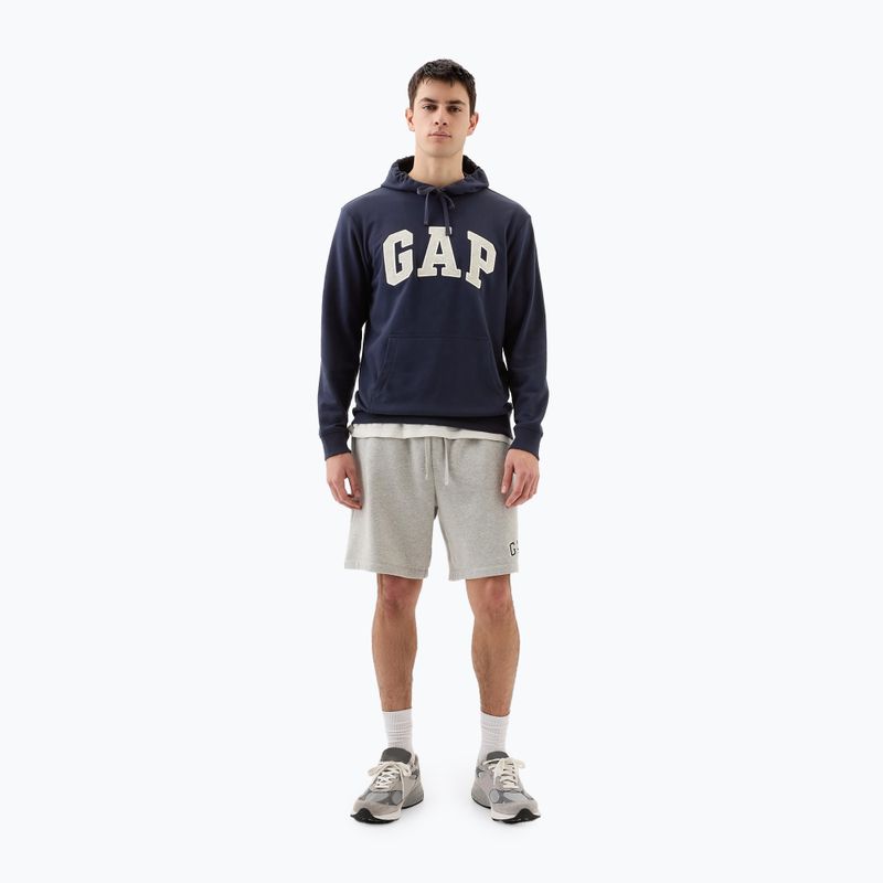 Bluza męska GAP Heritage French Terry Logo blue navy 2