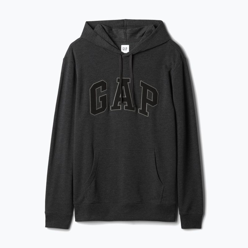 Bluza męska GAP Heritage French Terry Logo charcoal heather 5