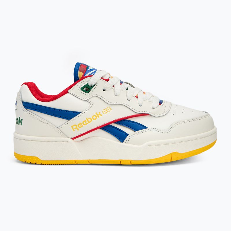 Buty dziecięce Reebok BB 4000 II chalk/vector blue/vector red 2