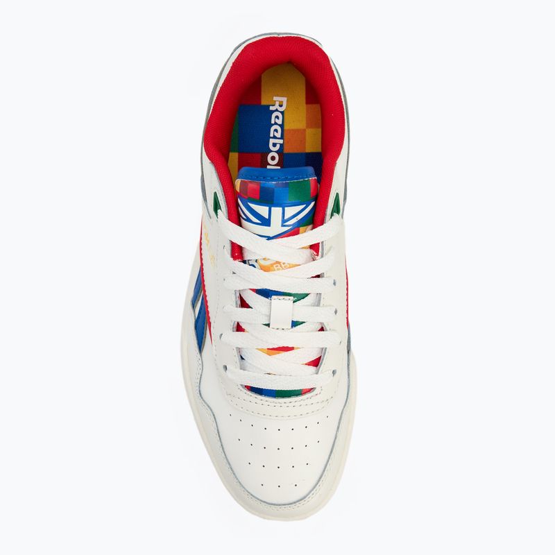 Buty dziecięce Reebok BB 4000 II chalk/vector blue/vector red 5