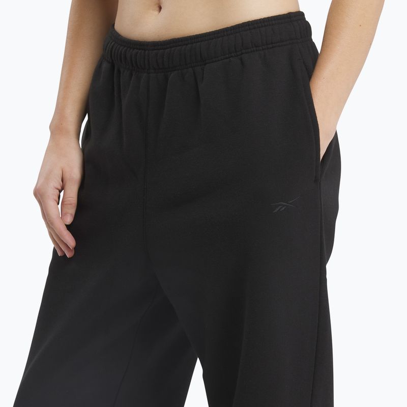 Spodnie damskie Reebok Lux Fleece Sweatpants black 4