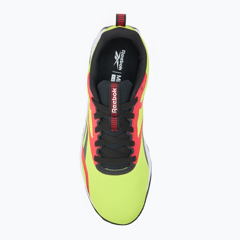 Buty treningowe męskie Reebok NFX acid yellow/black/vector red 5