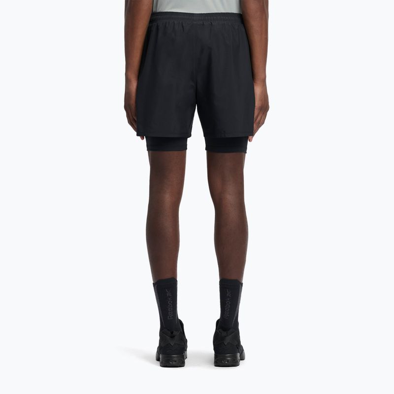 Spodenki treningowe męskie Reebok Athlete Hype 2-IN-1 black 3