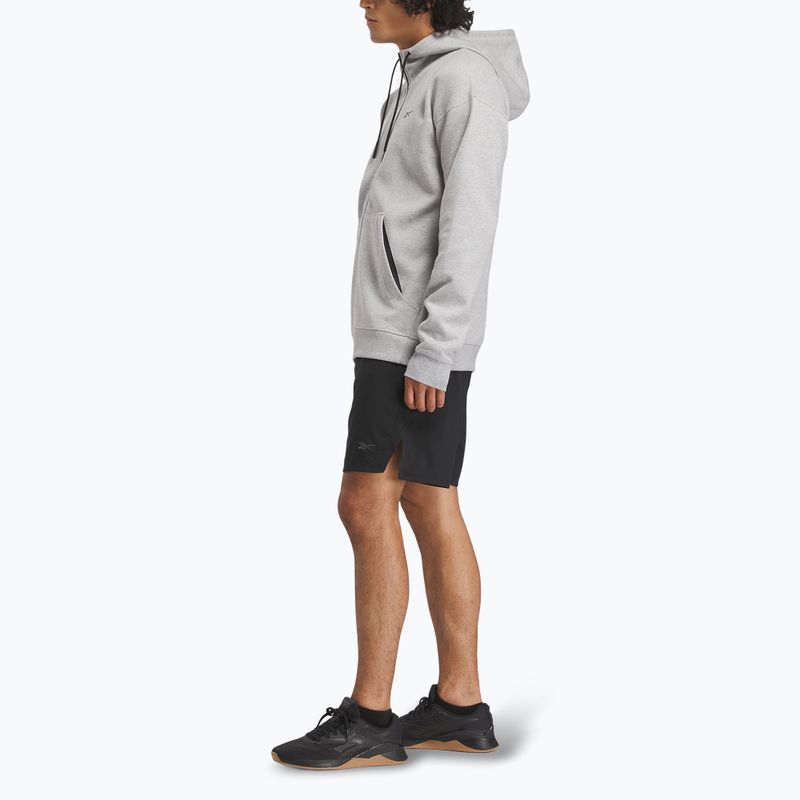Bluza męska Reebok Athlete Full Zip medium grey heather 2