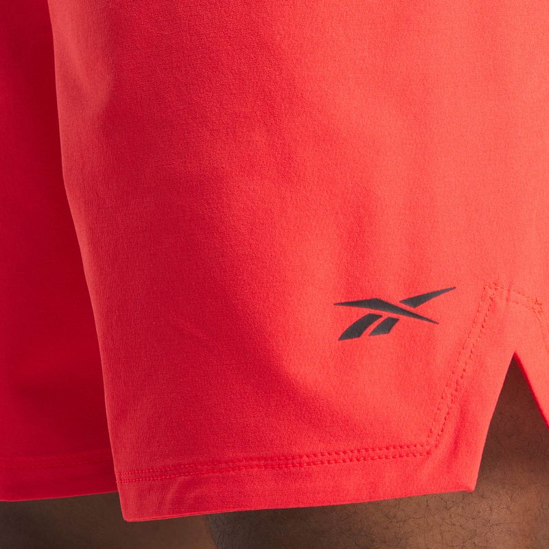Spodenki treningowe męskie Reebok Athlete Strenght energy red 5