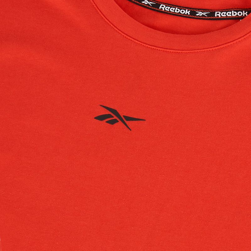 Koszulka treningowa męska Reebok Atlethe Tee energy red 3