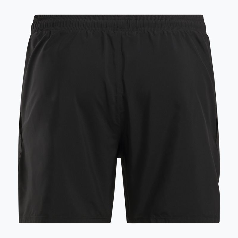 Spodenki treningowe męskie Reebok Athlete Hype 2-IN-1 black/electric yellow 7