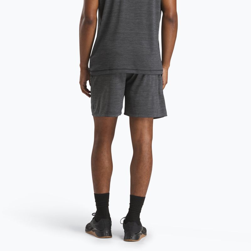 Spodenki treningowe męskie Reebok Id Train Melange Knit black 3