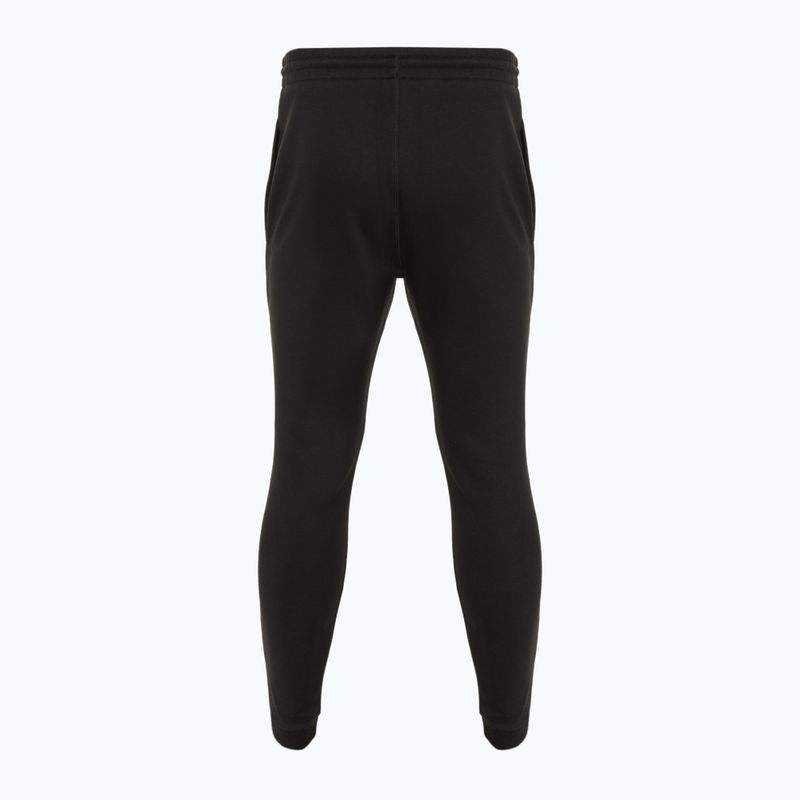 Spodnie Reebok Identity Small Logo Fleece Jogger black/white/vector red 2