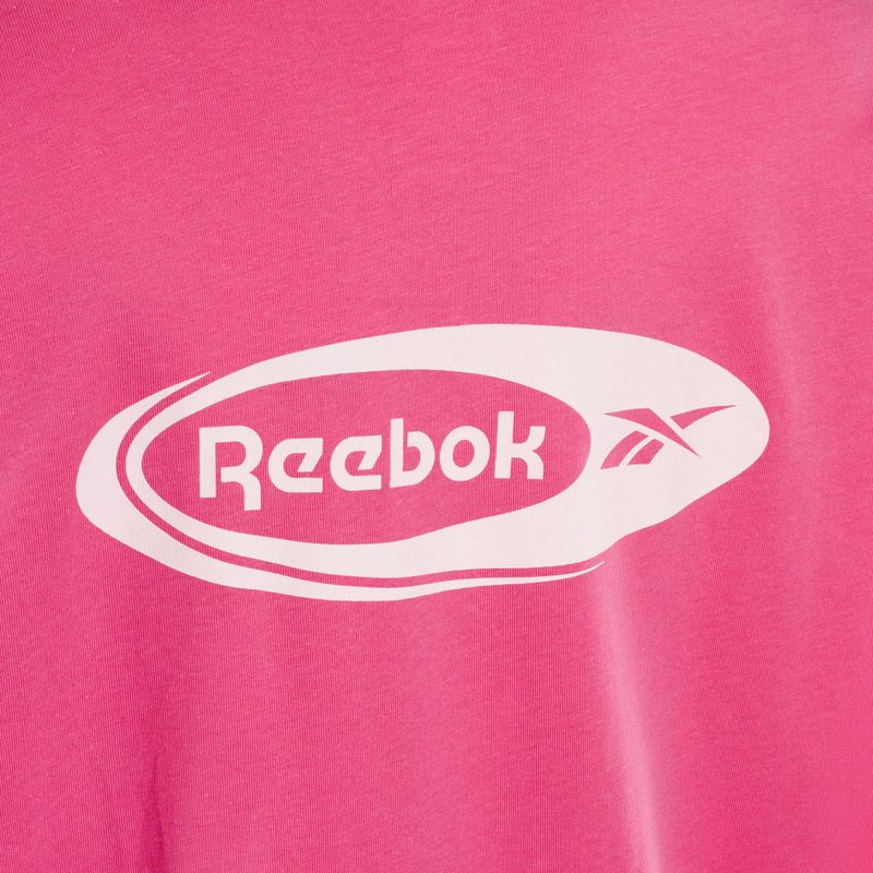 Koszulka treningowa damska Reebok Ide Brand Proud Tee true pink 4