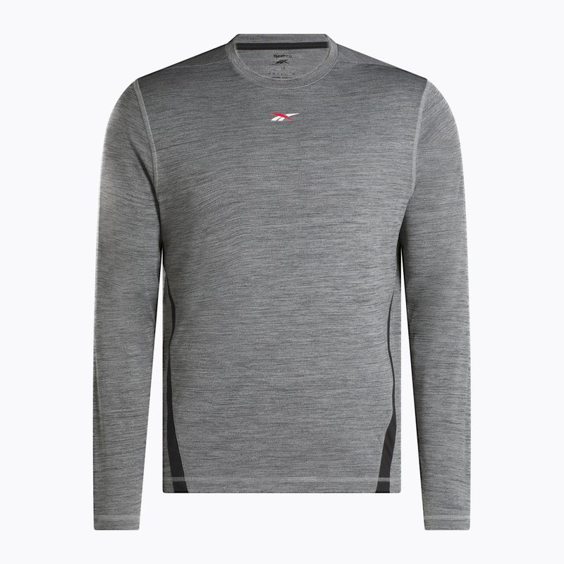Longsleeve treningowy męski Reebok Id Train Energy Tech Tee grey 1 4