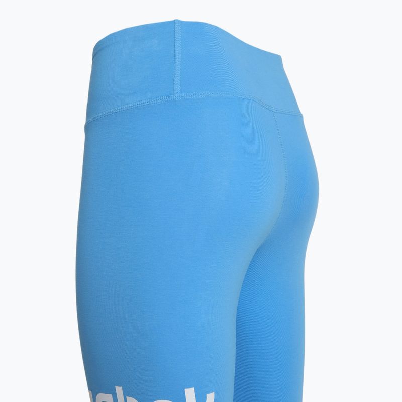 Legginsy damskie Reebok Identity Big Logo Cotton recovery blue 3