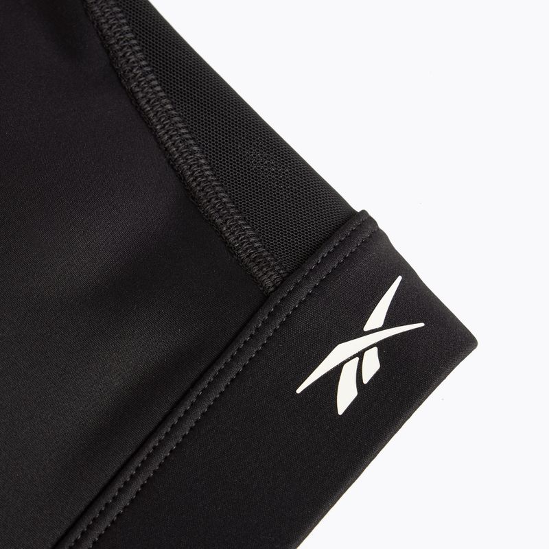 Biustonosz treningowy Reebok Lux Front-Zip High Impact black 3