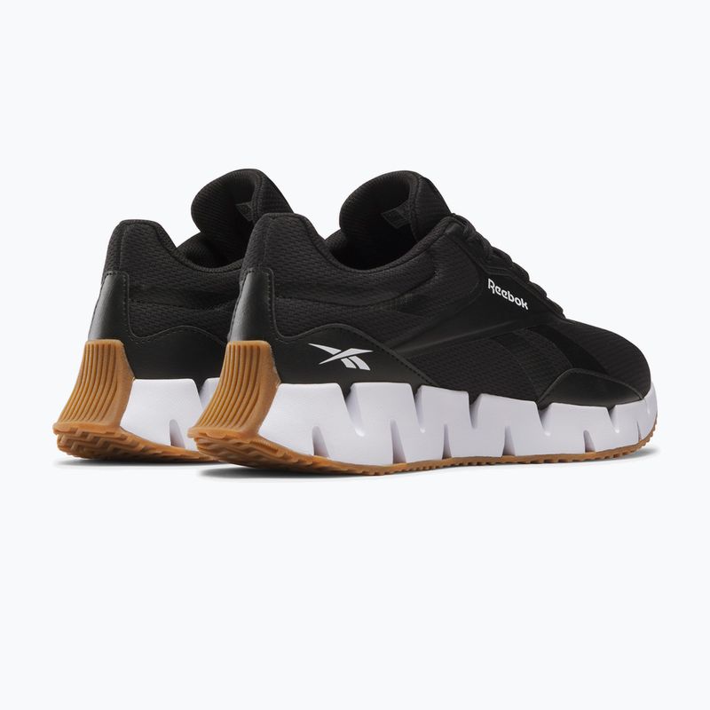 Buty do biegania damskie Reebok Zig Dynamica STR black/white/silver metallic 10