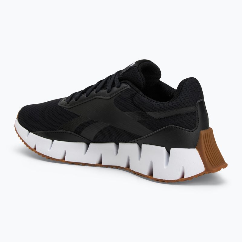Buty do biegania damskie Reebok Zig Dynamica STR black/white/silver metallic 3
