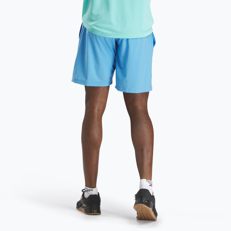 Spodenki treningowe męskie Reebok Wor Woven recovery blue 2