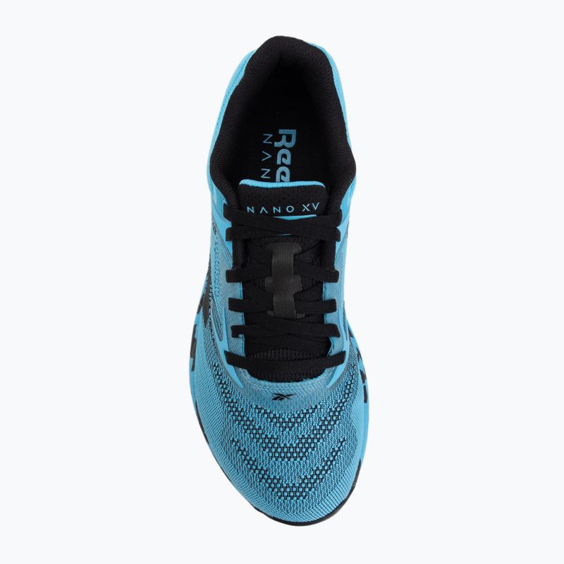 Buty treningowe Reebok Nano X5 ftwr white/black/future cyan 5