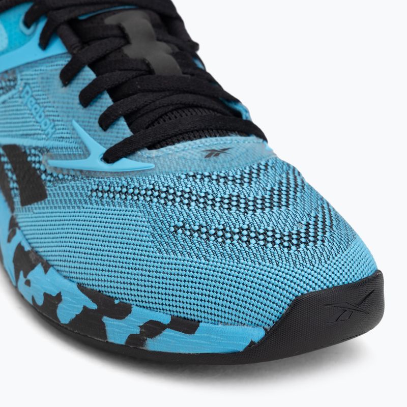 Buty treningowe Reebok Nano X5 ftwr white/black/future cyan 7