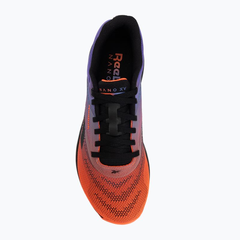 Buty treningowe Reebok Nano X5 ftw white/flash orange/royal purple 5