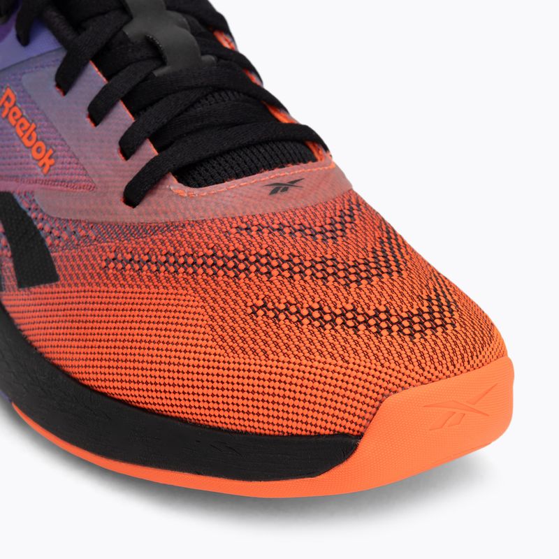 Buty treningowe Reebok Nano X5 ftw white/flash orange/royal purple 7