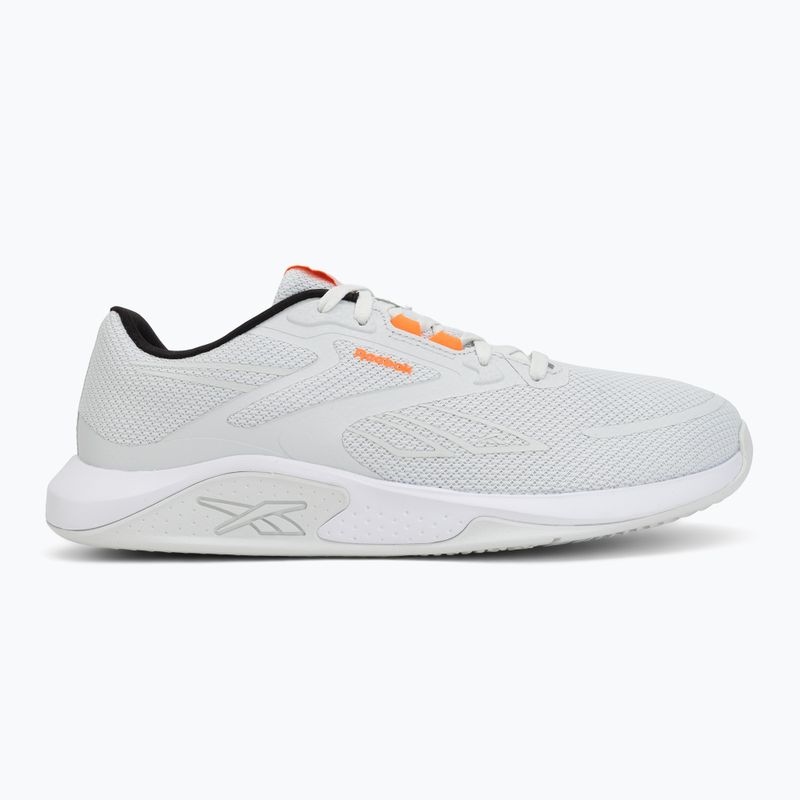 Buty treningowe męskie Reebok Nanoflex Tr 3 grey/black/atomic tangerine 2