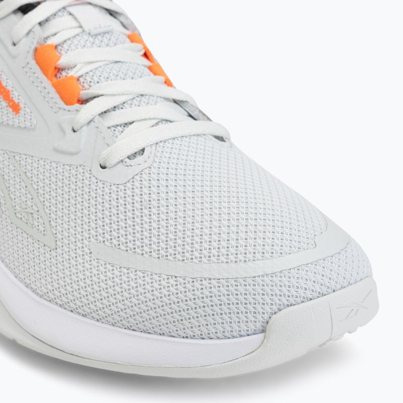 Buty treningowe męskie Reebok Nanoflex Tr 3 grey/black/atomic tangerine 7