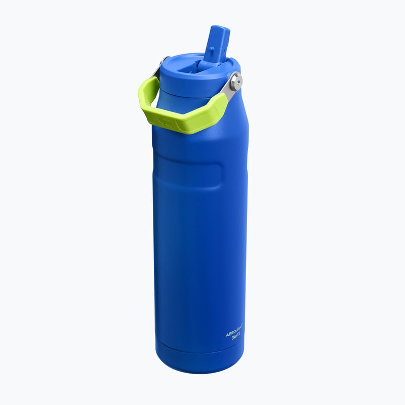 Butelka termiczna Stanley IceFlow Flip Straw 2.0 cobalt chartreuse 2