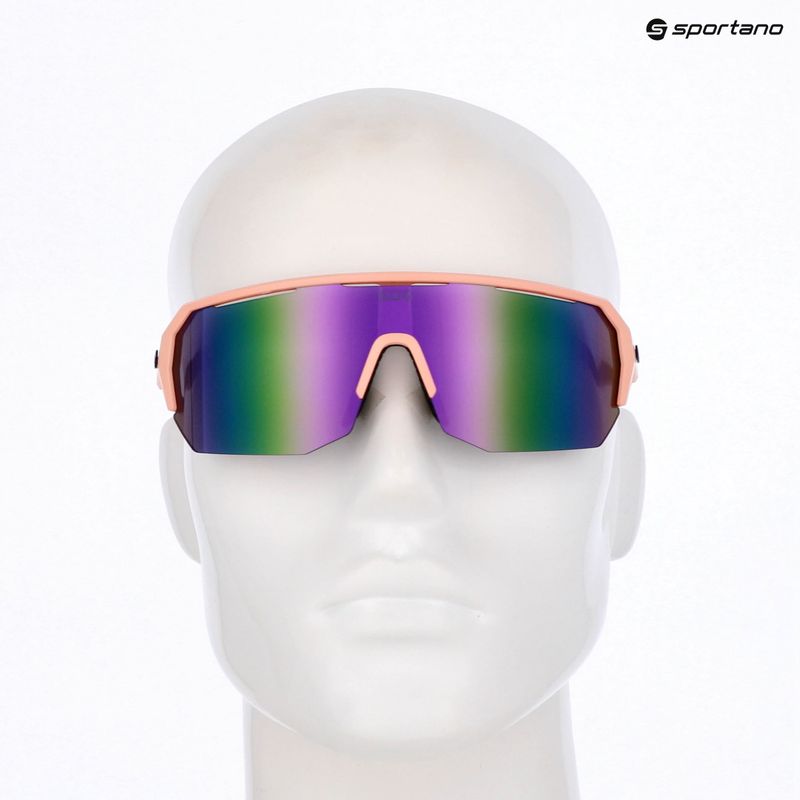 Okulary przeciwsłoneczne GOG Bragi matt dusty pink/black/reflex purple 6