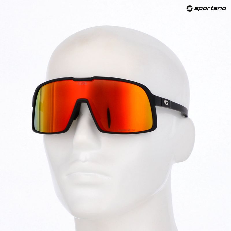Okulary przeciwsłoneczne GOG Kari matt black/reflex red 5