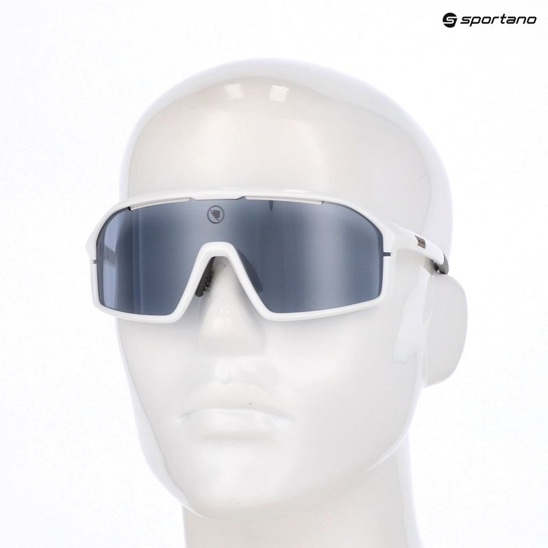 Okulary przeciwsłoneczne Endura Gabbro II 2 white/smoke tint/flash mirror 4