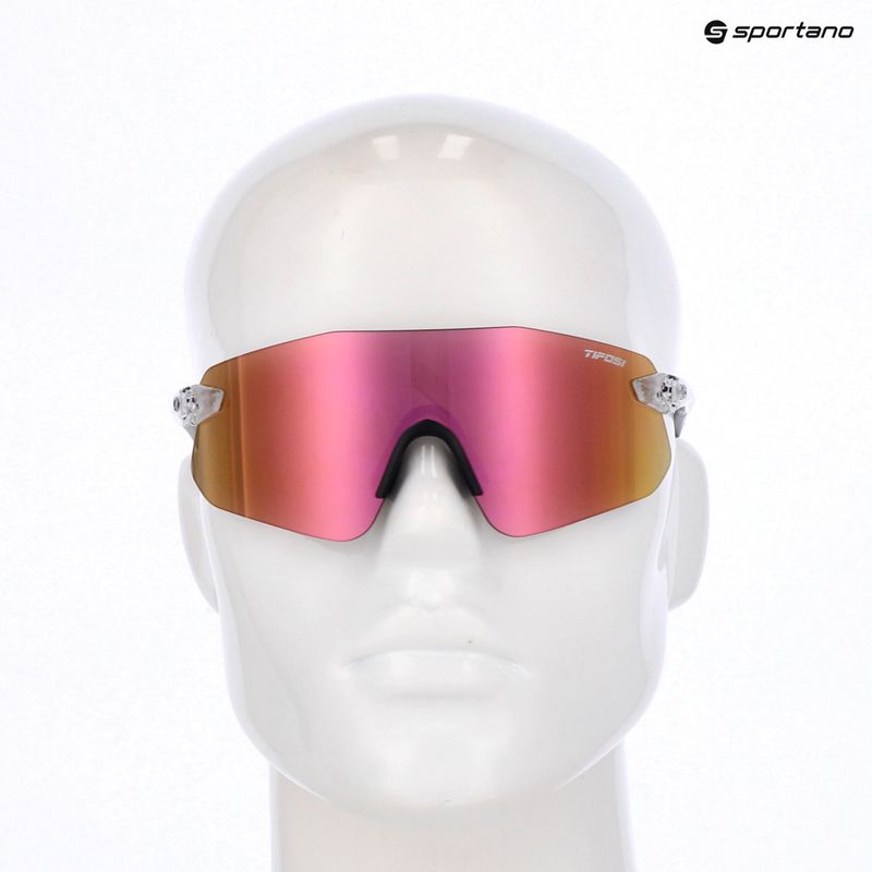 Okulary przeciwsłoneczne Tifosi Vogel SL crystal clear/pink mirror 5